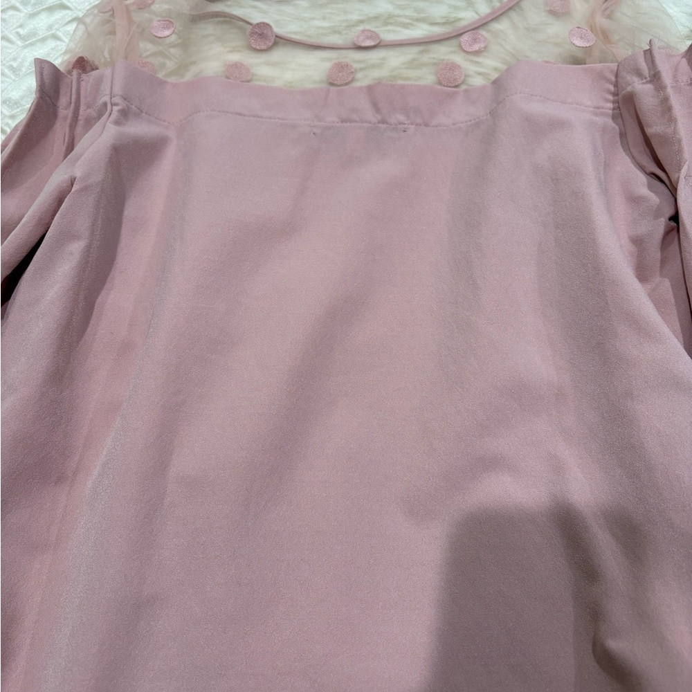 Elegant Pink Women's Top